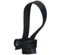ABUS Soporte para candado de bicicleta TexKF Mini - para transportar candados de cable en la bicicleta, negro