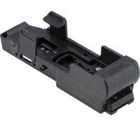 ABUS Soporte para candado de bicicleta SHFL 6000/90 Bordo/Monkeylink - soporte para candado para facilitar el transporte en la bicicleta, negro