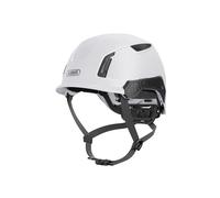 ABUS Spector - Casco de Escalada Industrial y de montañismo ventilado según EN 397 y EN 12492, para Seguridad en Trabajos de altitud, en la construcción y en la Industria, Color Blanco