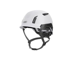ABUS Spector - Casco de Escalada Industrial y de montañismo ventilado según EN 397 y EN 12492, para Seguridad en Trabajos de altitud, en la construcción y en la Industria, Color Blanco