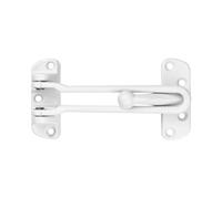 ABUS SPN110-21 Pestillo para Puertas - Cerrojo de Zinc, Blanco, Nivel 3 | Alternativa a cadena de seguridad para puertas con y sin renvalso, incluye calzo de 21 mm y herraje de zinc resistente