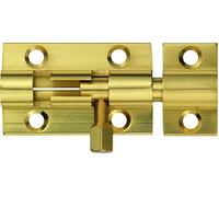 Abus SR40 M B - Pestillo de latón acabado en latón 40mm blister