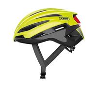 ABUS StormChaser - Casco de bicicleta ligero y cómodo para ciclismo deportivo profesional - Para hombre y mujer - Amarillo, talla L