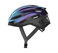 ABUS StormChaser - Casco de bicicleta ligero y cómodo para ciclismo deportivo profesional - Para hombre y mujer - Púrpura / Azul, talla S