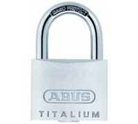 Abus Titalium 64TI/40 Quads - Candados para bicicleta con llaves, pack de 4 unidades
