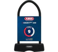 ABUS U-lock Granit 460 + soporte SH B - Candado para bicicletas con grillete redondo de 12 mm y llave reversible - Nivel de seguridad 9
