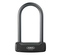 ABUS Candado de arco Granit Plus 640 con soporte TexKF negro 230 mm