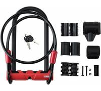 ABUS u-Lock Ultimate Combopack 420 Std + Ush 22.9cm U - 14mm Redondo Diámetro +