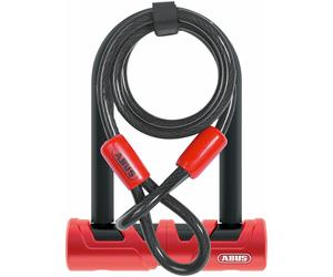 Abus Ulitimate U-Lock -X5.5 Con Llave Negro Incluye Cable Cobra