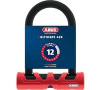 ABUS Ultimate 420 U-lock + soporte USH - Candado para bicicletas con grillete redondo y soporte - Nivel de seguridad 12