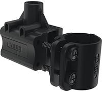 ABUS Universal-Schlosshalter USH 46/47 - Soporte para candado en U | Fijación segura al cuadro, compatible con diámetros de 15-35 mm, negro, fácil montaje