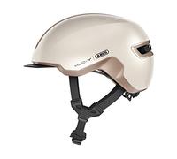 ABUS Urban Helmet HUD-Y - con luz LED trasera magnética recargable y cierre magnético - Casco de bicicleta genial para uso diario - para hombres y mujeres