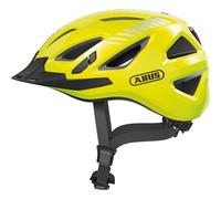 ABUS Casco urbano Urban-I 3.0 - casco para bicicleta con luz trasera, visera y cierre magnético - para hombre y mujer