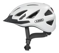 ABUS Casco urbano Urban-I 3.0 - casco para bicicleta con luz trasera, visera y cierre magnético - para hombre y mujer