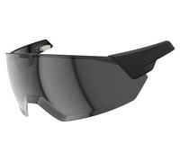 ABUS MagneticVisor para el casco de bicicleta HYP-E, y las versiones ACE y BL.ACE, visera de casco magnética protege en el viento y el clima, accesorios para cascos de bicicleta, tamaño S/M, humo