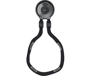 Abus WCH, ancla de pared con cadena 110 cm male Negro