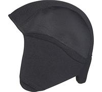 ABUS Kit de invierno Smiley para cascos de bicicleta infantiles - gorro con orejeras para el casco infantil Smiley - protege del frío y del viento - negro, talla M
