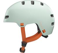 ABUS casco de bicicleta XOXO, estilo skater urbano, mentonera optimizada, Talla S verde