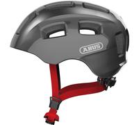 Abus Youn-I 2.0, casco de bicicleta, junior, gris 52-57cm Sparkling Titann