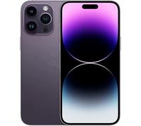 ABUSVEX Repuesto original de cristal trasero para iPhone 14 Pro Max todos los operadores con adhesivo preinstalado y herramienta de reparación 14 Pro Max (morado oscuro)