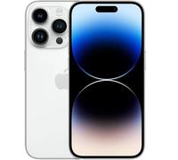 ABUSVEX Repuesto original de cristal trasero para iPhone 14 Pro todos los operadores con adhesivo preinstalado y herramienta de reparación 14 Pro (plata)