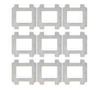 ABWM-almohadillas Y Paños De Repuesto For Fregona, Juego De Trapo For Ventana De 9 Uds, Compatible Con Ecovacs,Winbot W2S / W2S PRO, Accesorios For Aspiradoras Robot