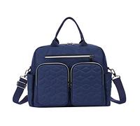 Aby - Bolsa de pañales para mamá y papá, bolsa de viaje para mamá, bolsa de playa, bolsa de viaje con múltiples bolsillos, bolsa de viaje grande para mujer, a, Talla única