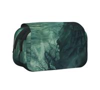 ABYchdd The Sea Witch - Estuche para bolígrafos con estampado de doble concha, bolsa de tela Oxford con bolsillos con cremallera, regalo ideal