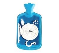 Abyclean Kit de bolsas de enema de silicona, limpiador de enema vaginal para la salud de mujeres u hombres (R-azul)