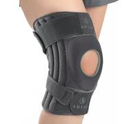 ABYON ELITE Rodillera para Hombre y Mujer con correas antideslizantes ajustables en 4 direcciones y estabilizadores laterales, soporte para dolor de rodilla, artritis, LCA, menisco, correr y caminar
