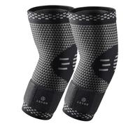 ABYON Pack de 2 Mangas de Compresión para Codo con Correa de Sujeción, Soporte para Tendinitis, Artritis, Tenis, Golf, Alivio del Dolor Articular, Hombre y Mujer