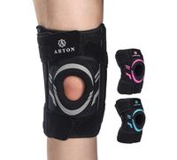 ABYON Rodillera para Dolor, Desgarro de Menisco, Artritis, LCA y Soporte Articular - Rótula Abierta con Doble Estabilizador Lateral y Compresión de Grado Médico para Hombres y Mujeres