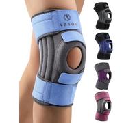 ABYON Rodillera para hombres y mujeres, artritis, desgarro de menisco, LCA, con triple estabilizador lateral y correa ajustable 360° para máximo soporte y recuperación rápida