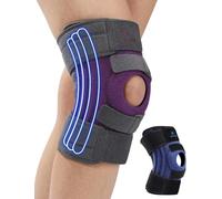 ABYON Rodillera para hombres y mujeres, artritis, desgarro de menisco, LCA, con triple estabilizador lateral y correa ajustable 360° para máximo soporte y recuperación rápida