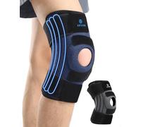 ABYON Rodillera para hombres y mujeres, artritis, desgarro de menisco, LCA, con triple estabilizador lateral y correa ajustable 360° para máximo soporte y recuperación rápida