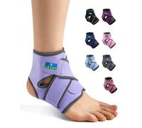 ABYON Tobillera de Neopreno para Hombre y Mujer, Soporte de Tobillo Transpirable S/M/L con Correas en Forma de 8 para Baloncesto, Esguinces, Artritis y Tendinitis