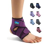 ABYON Tobillera de Neopreno para Hombre y Mujer, Soporte de Tobillo Transpirable S/M/L con Correas en Forma de 8 para Baloncesto, Esguinces, Artritis y Tendinitis
