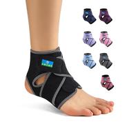 ABYON Tobillera de Neopreno para Hombre y Mujer, Soporte de Tobillo Transpirable S/M/L con Correas en Forma de 8 para Baloncesto, Esguinces, Artritis y Tendinitis