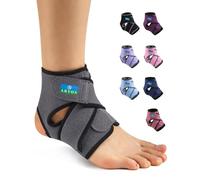 ABYON Tobillera de Neopreno para Hombre y Mujer, Soporte de Tobillo Transpirable S/M/L con Correas en Forma de 8 para Baloncesto, Esguinces, Artritis y Tendinitis