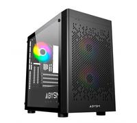 Abysm Danube Inva MX202 Micro Torre Cristal Templado USB-C Negra