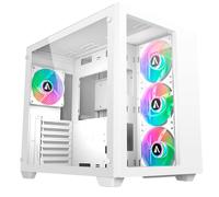 Abysm Danube SAVA 285 BX203 ARGB Cristal Templado USB 3.0 Blanca