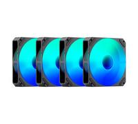 ABYSM - Danube Sava H500 Black Escritorio Negro, Transparente