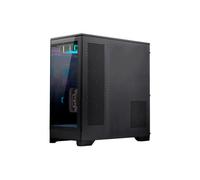 ABYSM Gaming Caja PC Gamer Danube SAVA H600 Black E-ATX con 3 Paneles de Cristal Templado, 4 Ventiladores ARGB de 120 mm, Controladora, Soporte para GPU y Cable Riser PCIe 4.0 16x