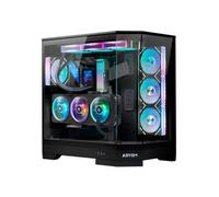 ABYSM Gaming Caja e-ATX Danube Sava H600 Cristal templado USB 3.2 Negra