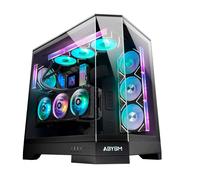 Abysm danube sava h600 black caja torre e-atx, atx, itx, micro atx - l