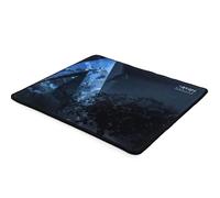 Abysm Gaming Alfombrilla Covenant M, Fibra Anti-Sudoración Extrafina para el Deslizamiento, Base de Goma Antideslizante, Bordes Reforzados, 355 x 300 x 4 mm