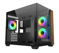 Abysm gaming caja micro atx danube sava nature 285c black