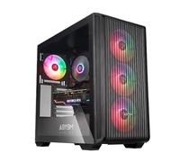 ABYSM Gaming Caja PC Gamer Danube KAMP BX300 Black ATX