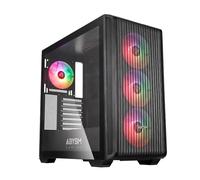 Abysm Gaming Danube Kamp BX300 Full Tower Cristal Templado USB-C Negra