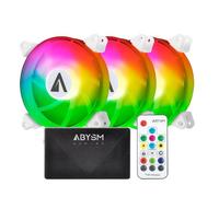 ABYSM Gaming Pack de Tres Ventiladores para PC ARCLIGHT ARGB, 120 mm